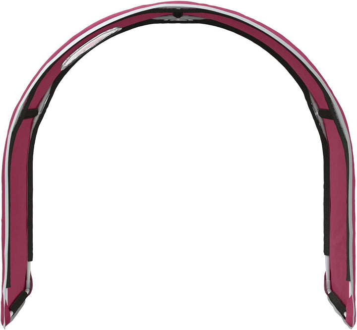 Bettunnel aus Polyester in Rot 211 x 52,5 x 2 cm, 2 Stück, ideal als Zubehör für Lattenrost und Bett