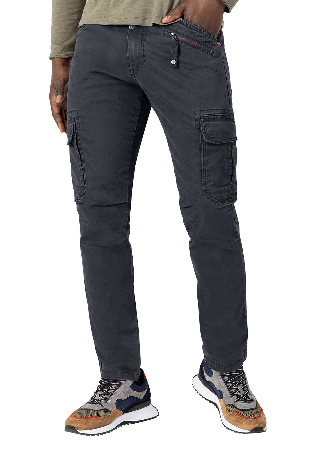Timezone Herren Freizeithose Regular Bentz 30W / 32L Dark Ink Blue, 30W / 32L Dark Ink Blue
