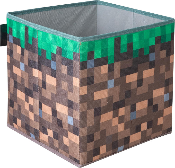 phoenix group AG MINECRAFT - Sitz- und Aufbewahrungsbox, Grasblock, Kids, Würfel