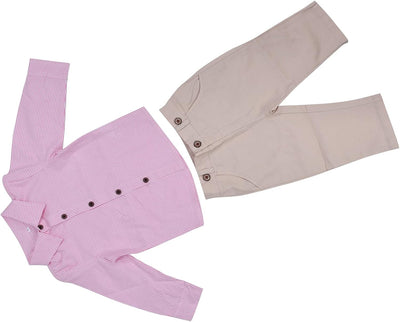 Baby Boy Gentleman Outfits Anzüge Streifenhemd Hosenträger Hosen Fliege Anzug Set für Party oder All