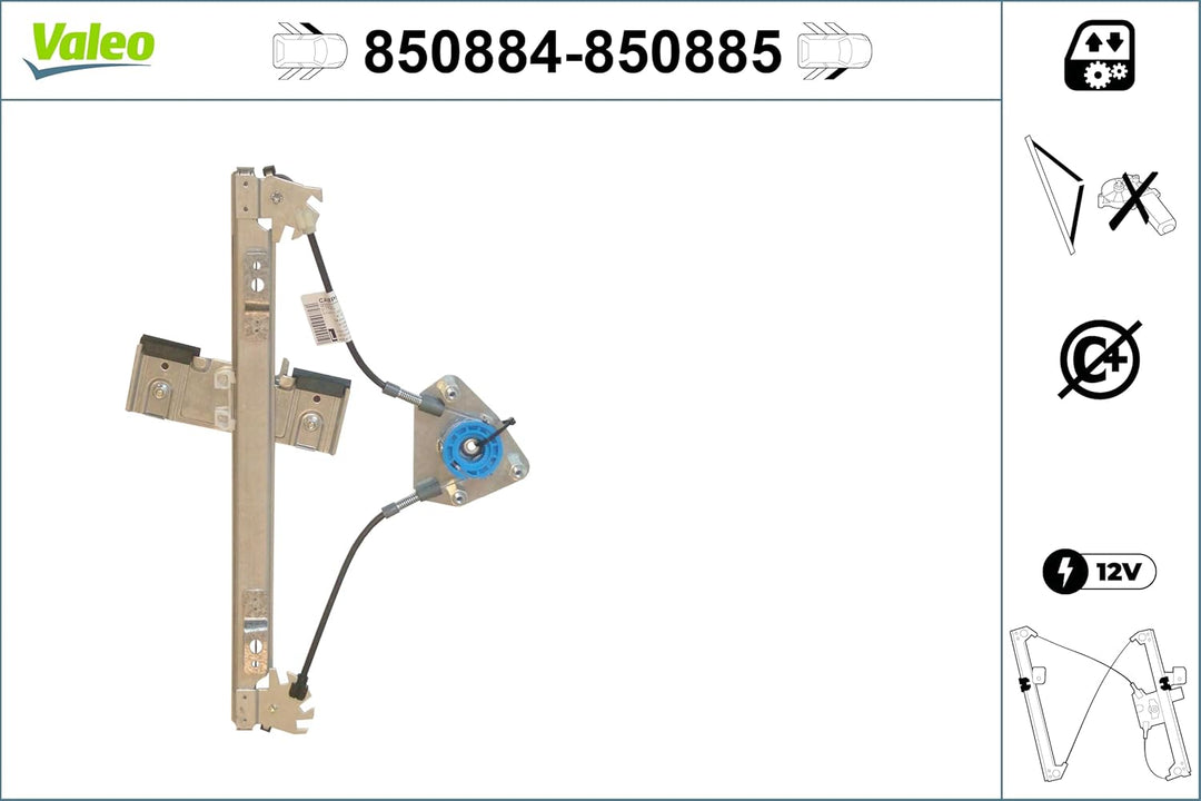 Valeo Fensterheber 850884