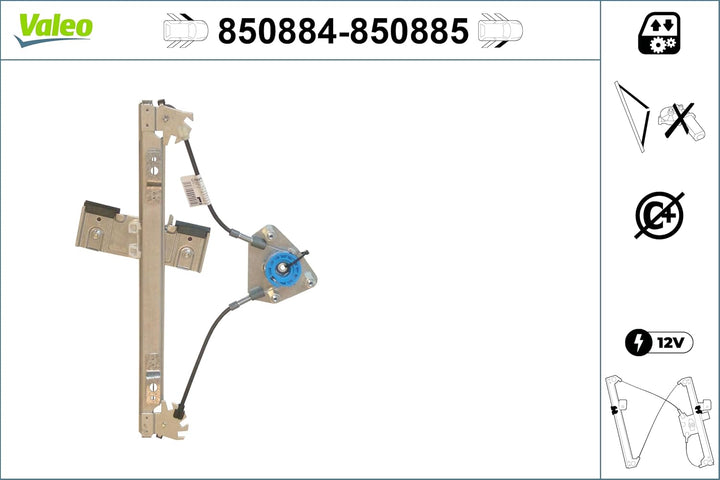 Valeo Fensterheber 850884
