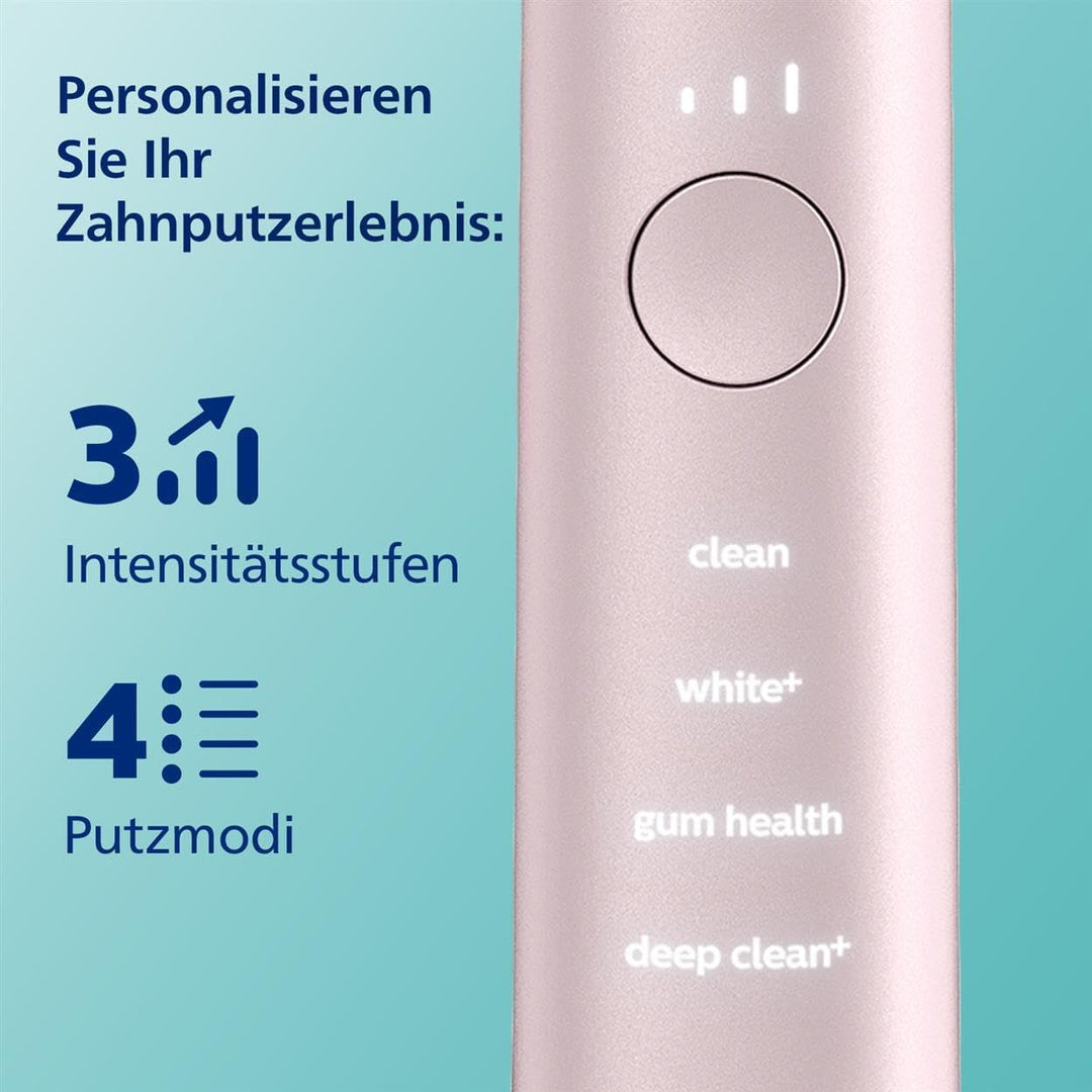 Philips Sonicare DiamondClean Elektrische Zahnbürste, 9000er Serie, Sonderedition – Schallzahnbürste