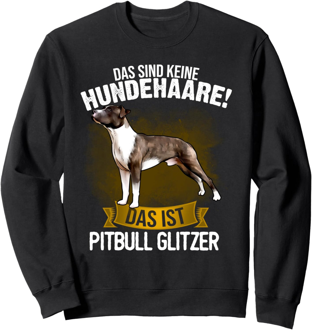 Pitbull Terrier Hund Hunderasse Kostüm Damen Herren Sweatshirt
