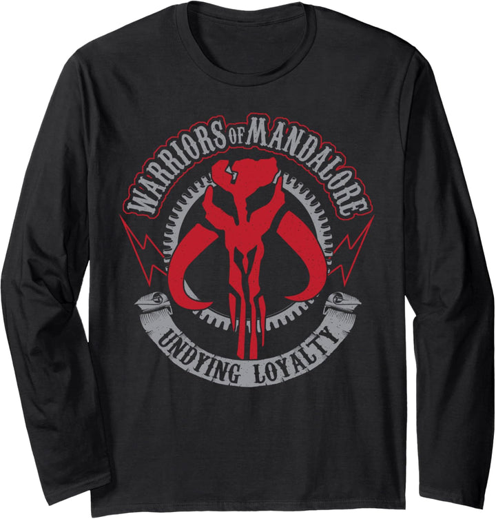 Star Wars Warriors Of Mandalore Circle Crest Langarmshirt