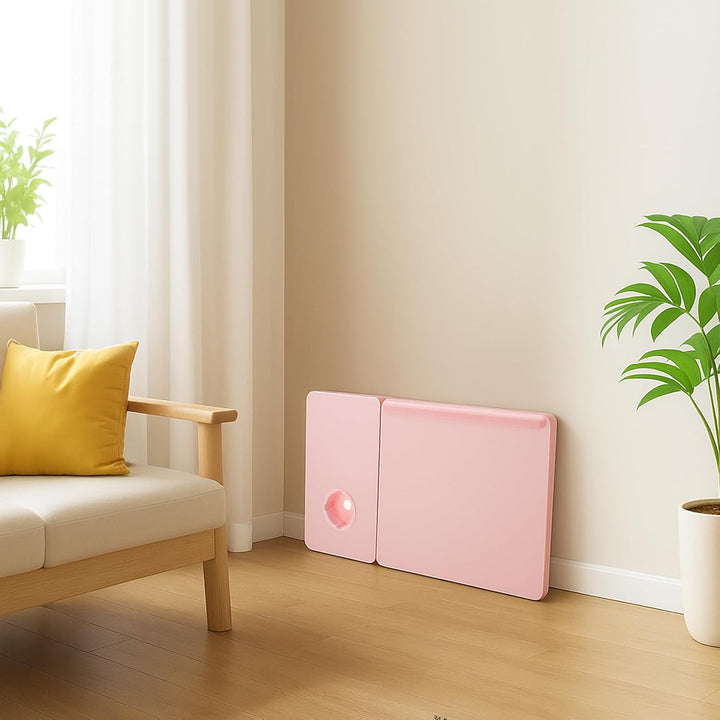 Klappbarer Laptoptisch Höhenverstellbar Lapdesk Notebooktisch mit Neigung Getränkehalter Laptop Tisc