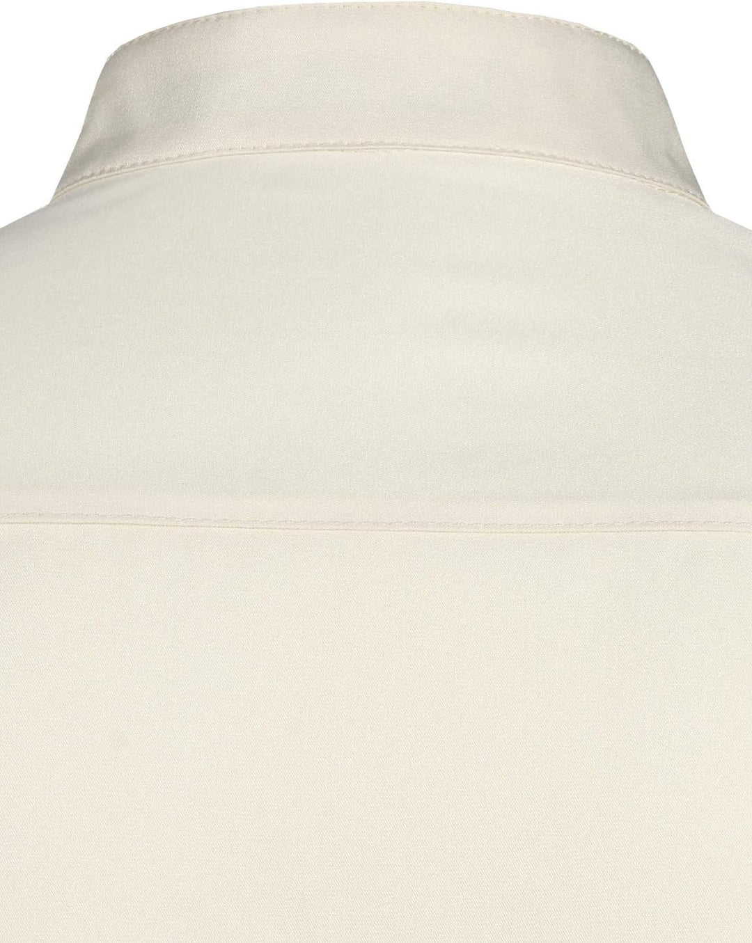 PARKLEES Herren Grandad-Kragen Slim Fit Langarm Casual Button Down Kleid Shirts mit Tasche M Beige,