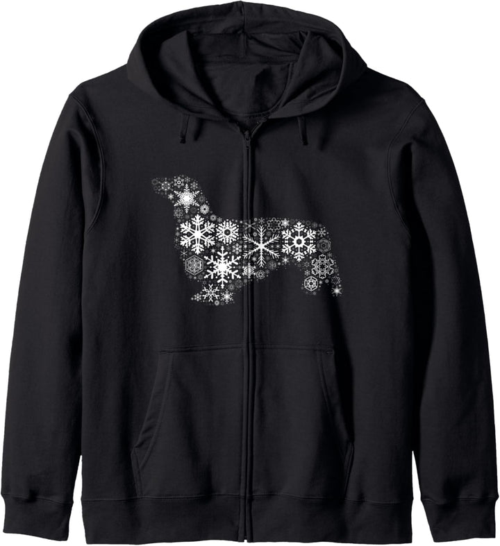 Weihnachtshund Schneeflocke - Golden Retriever Kapuzenjacke