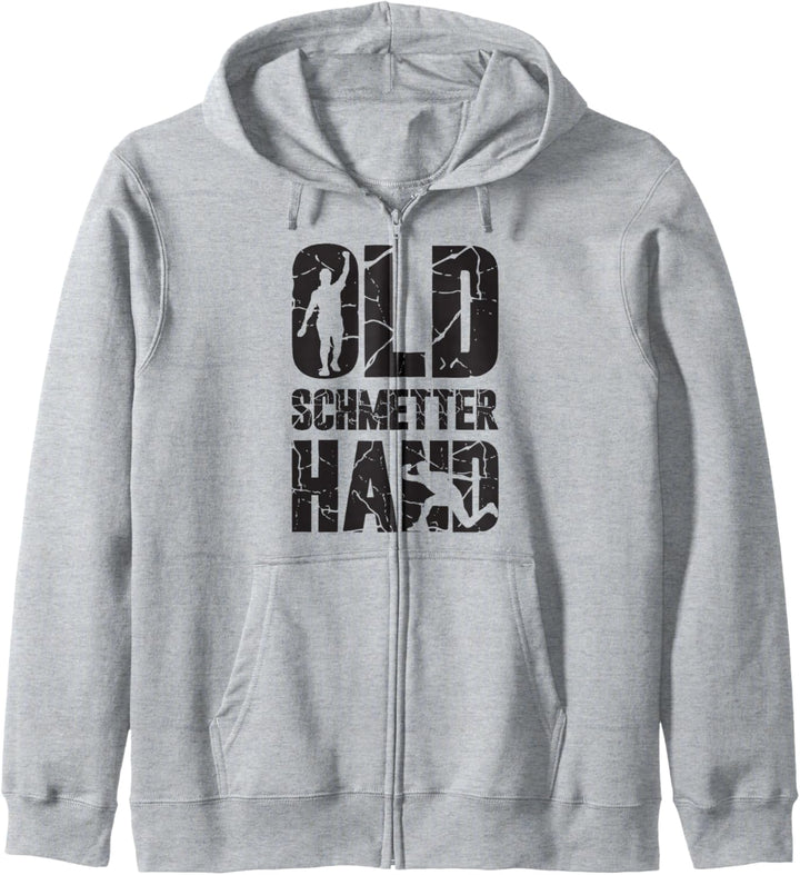 Old Schmetterhand Outfit für Tischtennisspieler Tischtennis Kapuzenjacke