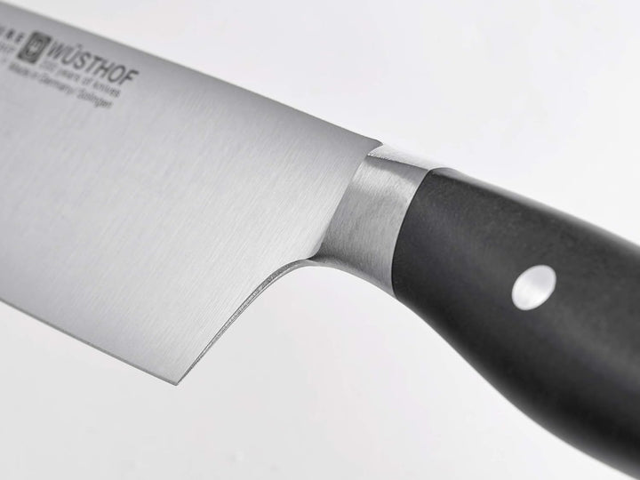 WÜSTHOF Epicure Slate Messersatz mit 2 Messern Kochmesser + Gemüsemesser 16 cm und 9 cm, 16 cm und 9