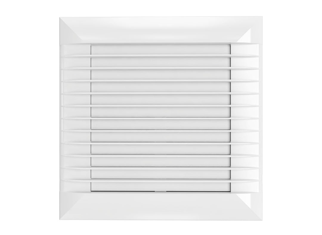 Vlano FLAP 150 Badlüfter mit automatischen Jalousien, Standard, 150 mm, 230 m³/h Luftleistung, 38 dB
