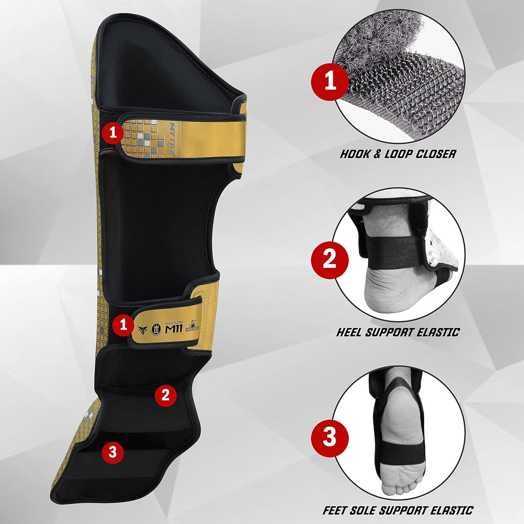 Mytra Fusion schienbeinschoner Kickboxen shin Guards MMA, Muay Thai schienbeinschützer – Shin Instep