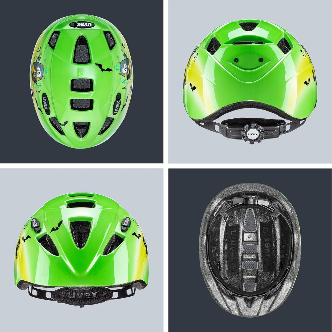 Uvex Unisex Kinder Radhelm 46-52 cm Green, 46-52 cm Green