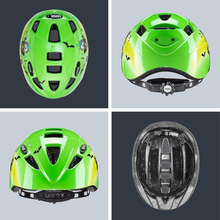 Uvex Unisex Kinder Radhelm 46-52 cm Green, 46-52 cm Green