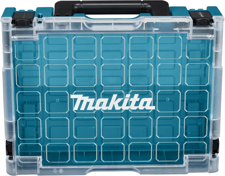 Makita 191X84-4 MAKPAC-Organizer, leer, ohne Boxeinsätze, Klarsichtdeckel, verknüpfbar an Koffersyst