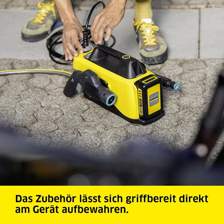 Kärcher Mobile Outdoor Cleaner OC 6-18 (Mitteldruck 24 bar, Flexschlauch 4m, ohne Akku und ohne Schn