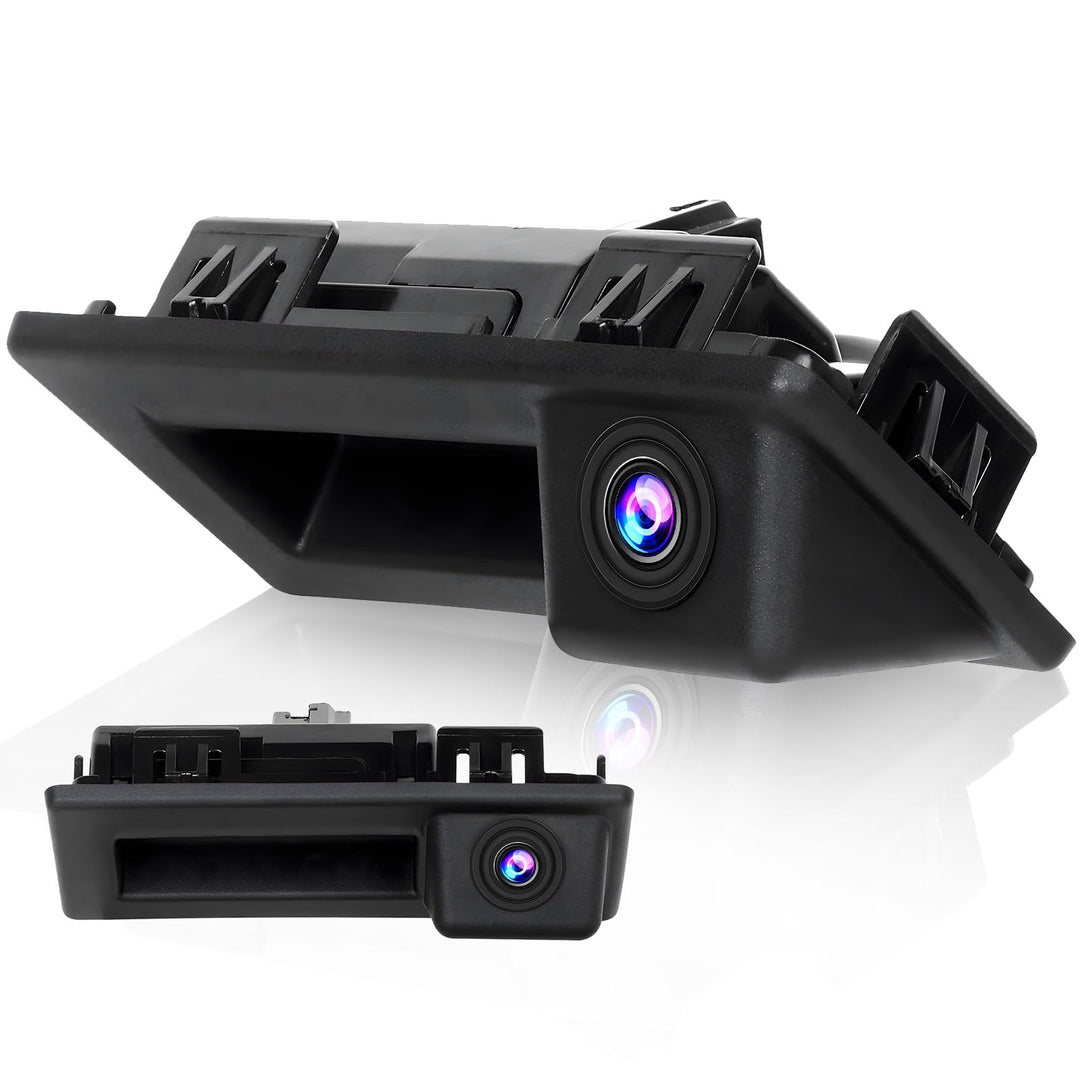 Hikity 1080P AHD Rückfahrkamera für VW Touran Passat Touareg Tiguan Auto Rückfahrkamera 170° Weitwin