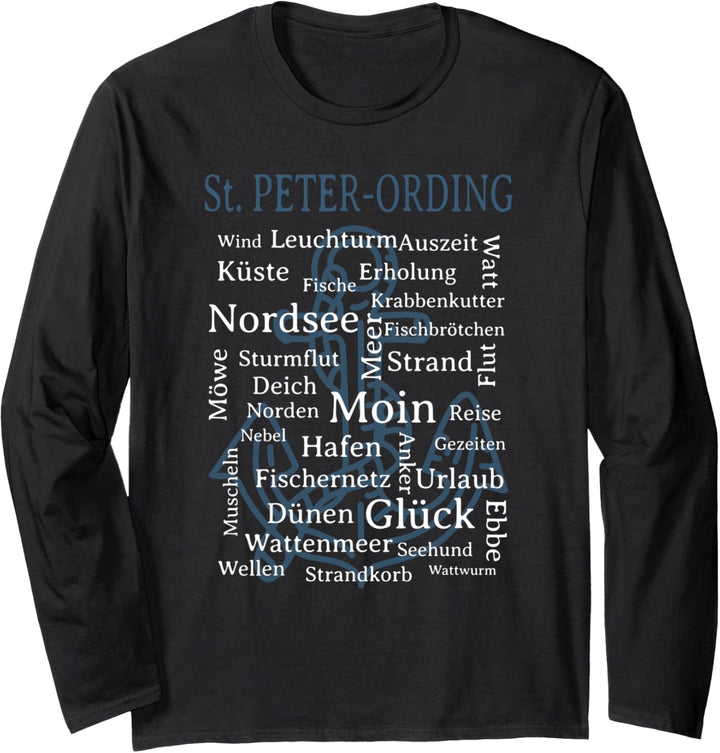 St Peter Ording - St. Peter-Ording Langarmshirt