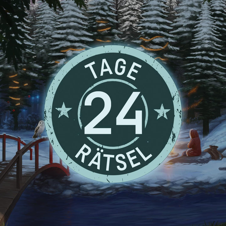 KOSMOS 685348 EXIT - Das Spiel Adventskalender 2025, Der Zauber von Weihnachten mit 24 spannenden Rä