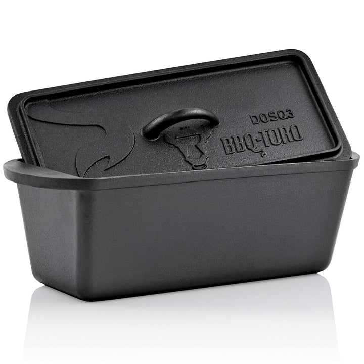 BBQ-Toro Dutch Oven Brotbacktopf | Gusseisen Kochtopf Gusstopf | 3,0 Liter | preseasoned - bereits e