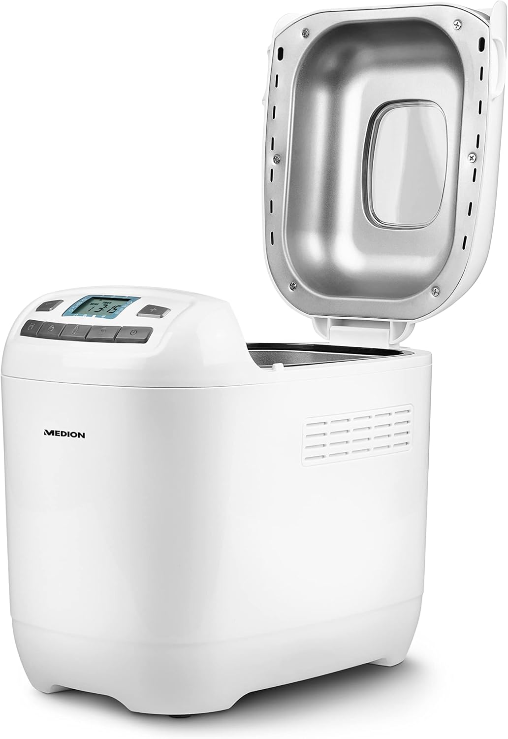 MEDION Brotbackautomat 650 Watt, 1000g, 12 Backprogramme, 3 Versch. Bräunungsgrade, Warmhaltefunktio