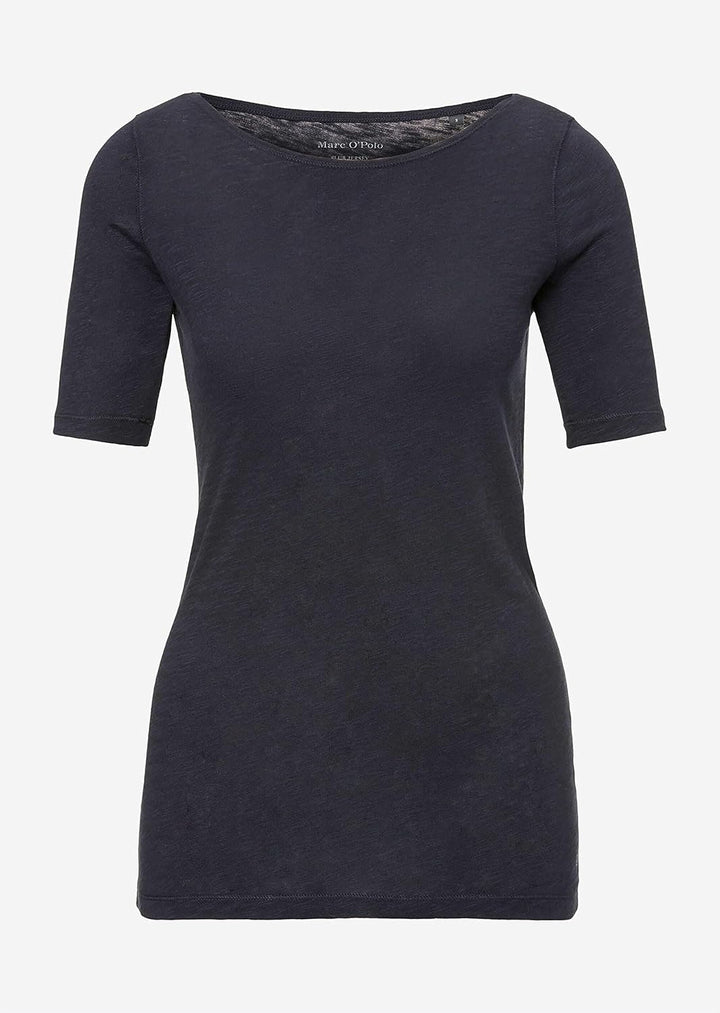 Marc O'Polo Women's 002226151399 T-Shirt, Blau (Manic Mid, XL XL Blau (Manic Mid, XL Blau (Manic Mid