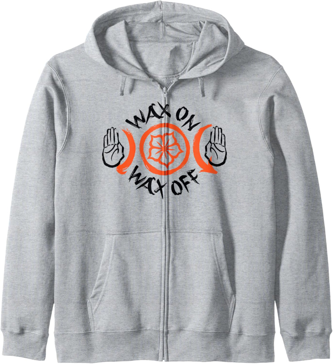Cobra Kai Wachs Drauf, Wachs Runter Kapuzenjacke
