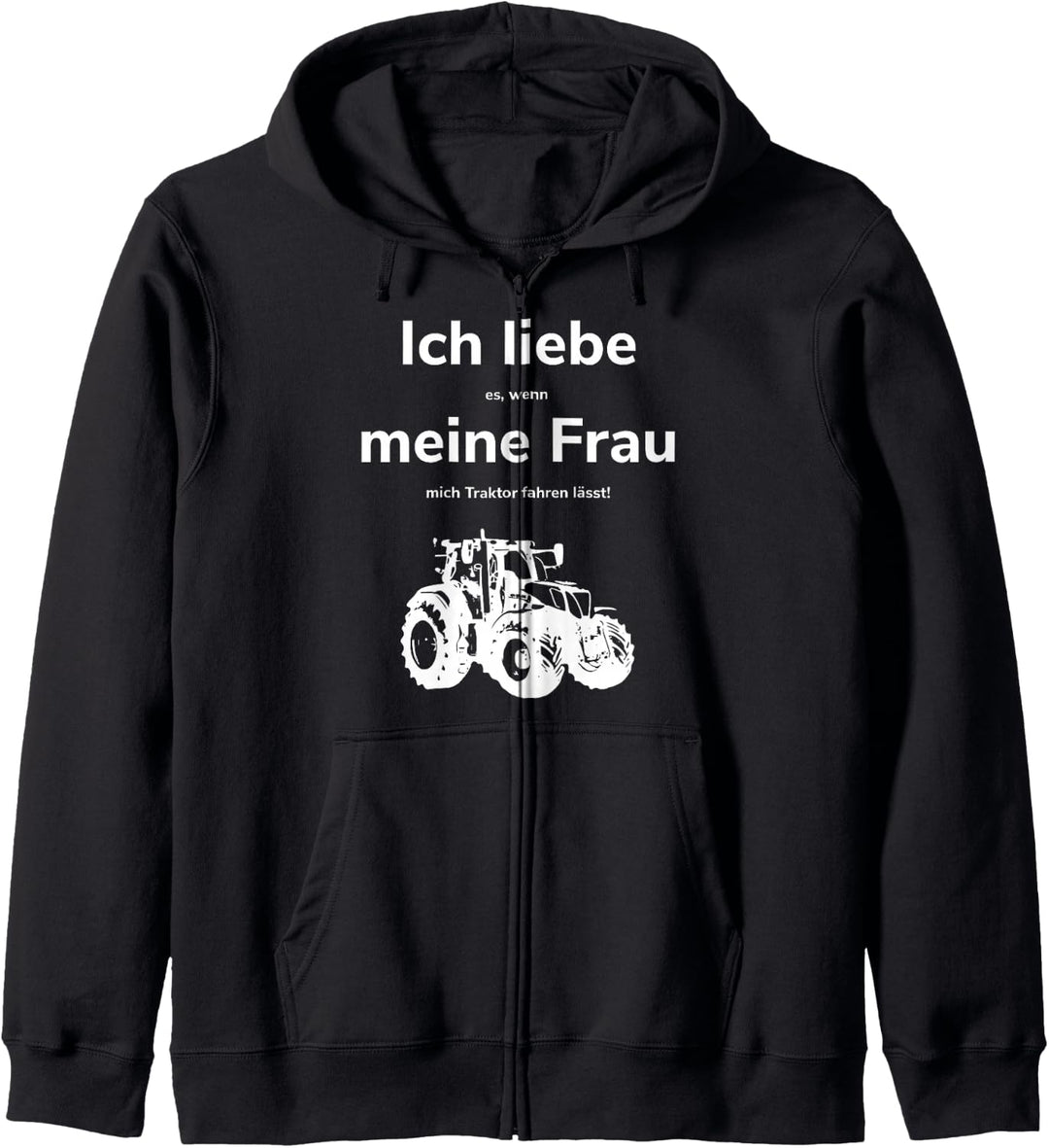 Landwirt Landwirtschaft Bauer Traktor Trecker Ehe-Mann Kapuzenjacke
