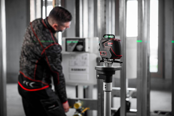 SOLA PLANO 4D GREEN Kreuzlinienlaser, 4 x 360° Linienlaser - Laser Messgerät mit Real Green Technolo