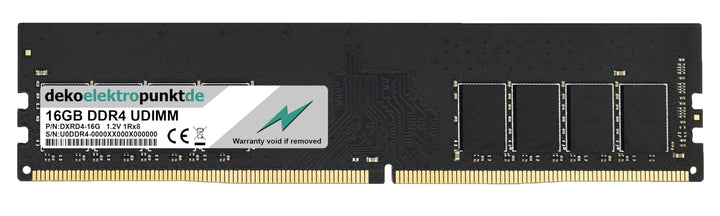 16GB RAM Speicher passend für ASUS ROG Crosshair VIII Dark Hero, DDR4 UDIMM 16GB - DDR4, 16GB - DDR4