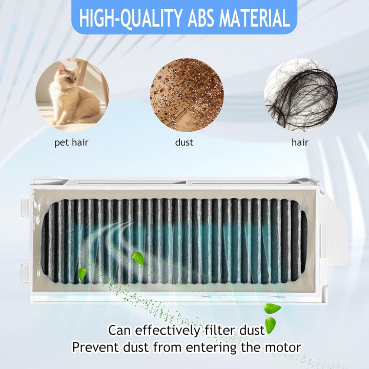 18 Stück Ersatzteil für ECOVACS DEEBOT Mini Saugroboter Zubehör,1 Hauptbürste,4 Wischtücher,4 Staubb