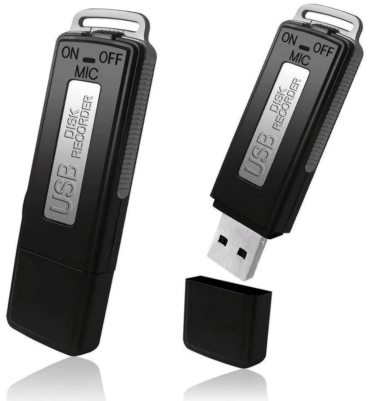 Digitales Diktiergerät, USB, Mini-Sprachaufnahme, Spion, 8 GB, kleiner Spion, USB, für Meetings, Int