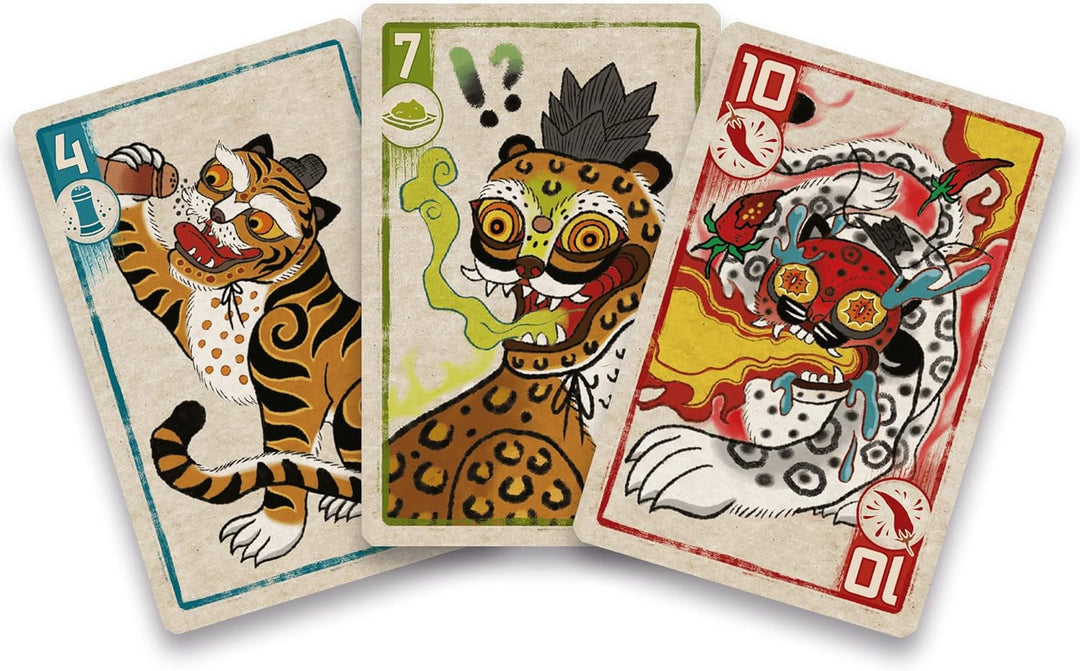 HeidelBär Games Spicy - Bluffing Card Game - Cards with Gold-Colored Backs - Party Board Game with B