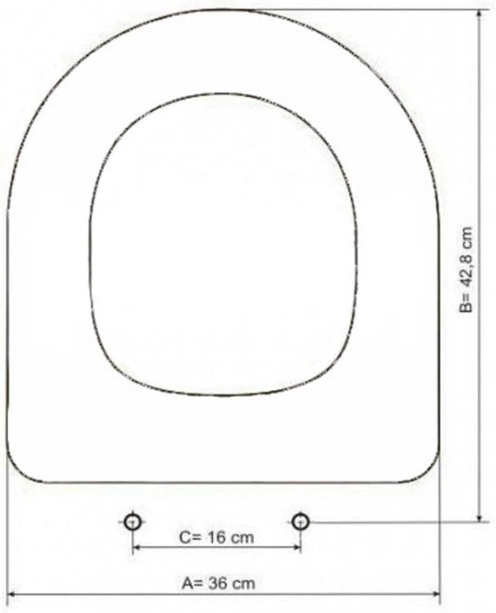 Roca Meridian A801362004 WC-Sitz, vor 2009, Soft-Close-Mechanismus, Weiss