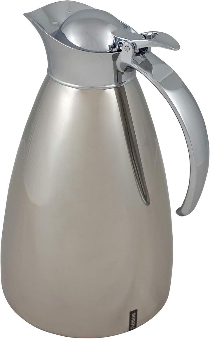 Helios Brilliant Edelstahl-Isolierkanne, poliert, 1,5 Liter, 1,5 Liter