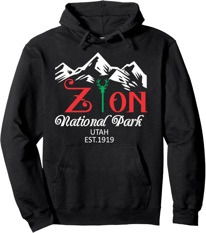 Zion National Park Utah Camping hiking Pullover Hoodie