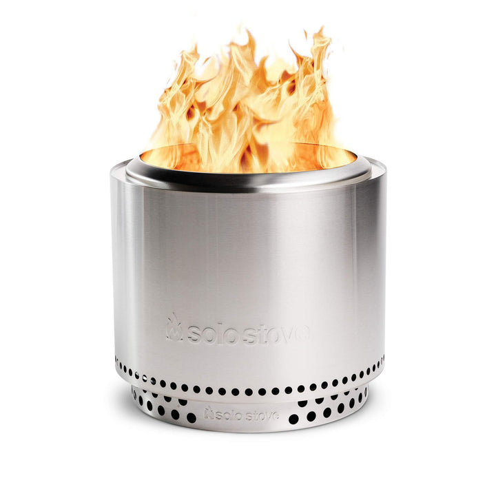 Solo Stove Feuerschale Bonfire 2.0 mit Standfuss | Feuerstelle für Raucharme Holzverbrennung, Heraus