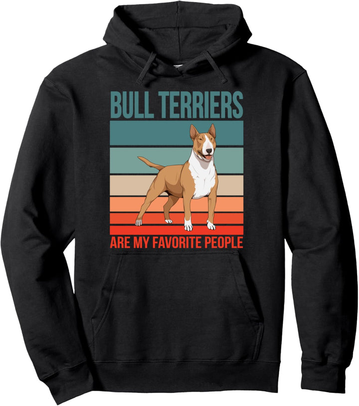 Bullterrier Liebling Hunde Besitzer Bullterrier Pullover Hoodie
