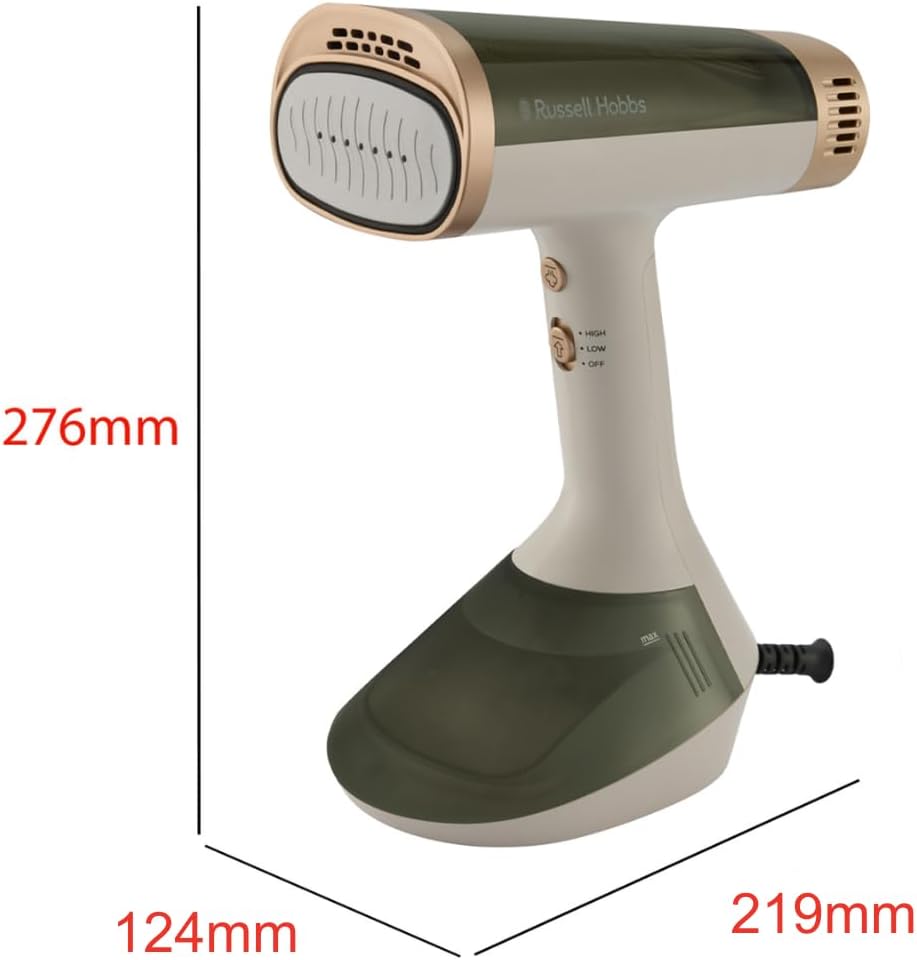 Russell Hobbs Dampfglätter [Dampfglätten mit Ansaugtechnologie] VacuSteam™ (3 Dampf-& Saugstufen, 20