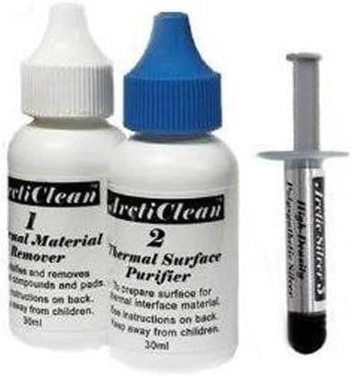 Arctic Silver 5 Wärmeleitpaste 3,5 g mit ArctiClean 60 ml Set