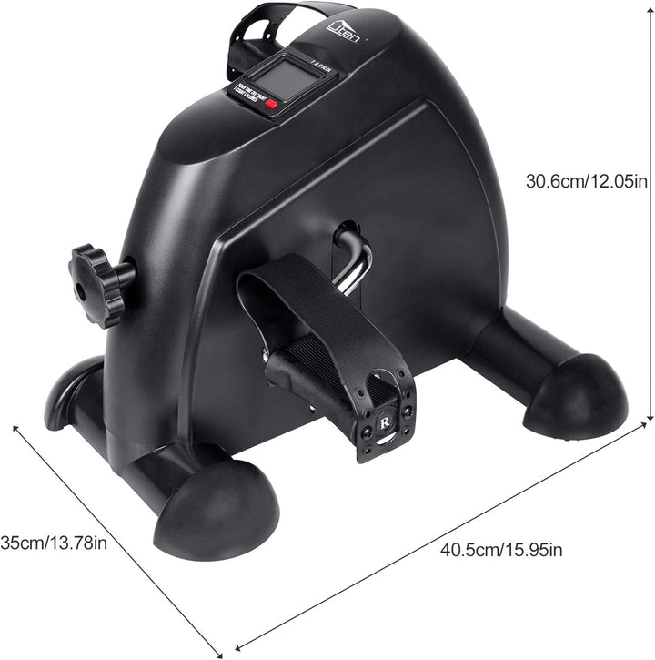 Uten Mini Heimtrainer, Arm- und Beintrainer Senioren elektrisch Minibike mit einstellbare Widerstand