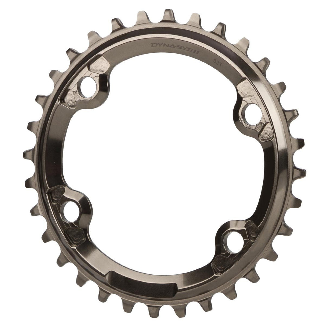 Shimano Einfach-Kettenblatt XTR M9000/M9020 Narrow Wide 11-Fach 4-Loch 96 mm 32 teeth, 32 teeth