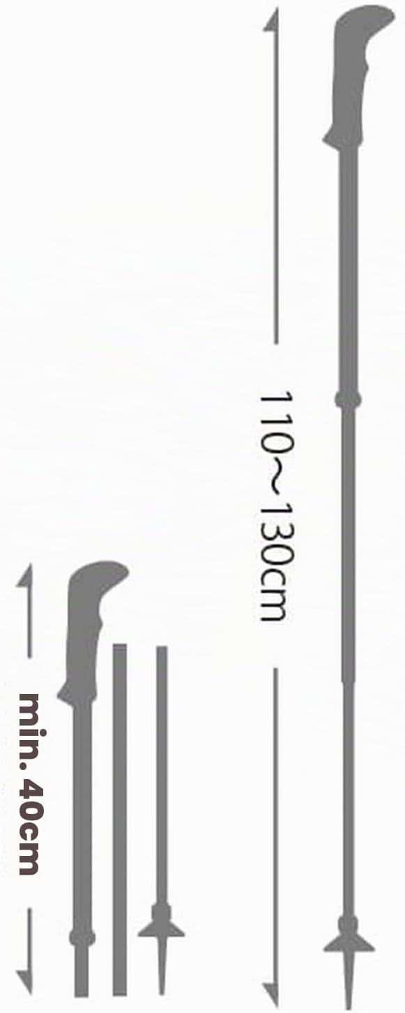 LEKI Cressida Stöcke petrol-black-silvergray 110-130cm, petrol-black-silvergray 110-130cm