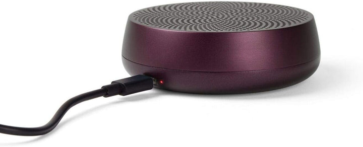 Lexon Mino L - Haut-parleur Compatible Bluetooth 5W, Rechargeable, Mains libres, USB-C - Aluminium/P