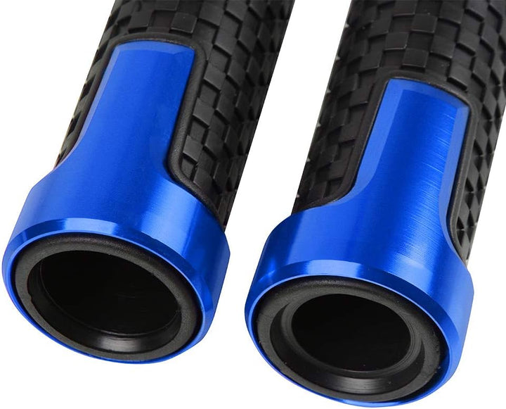 MT09 2013-2020 22mm 7/8''Lenkergriffe Griff Griffgummis Für MT 09 MT09/SP MT-09/SP(Blau) HB-Blau, HB