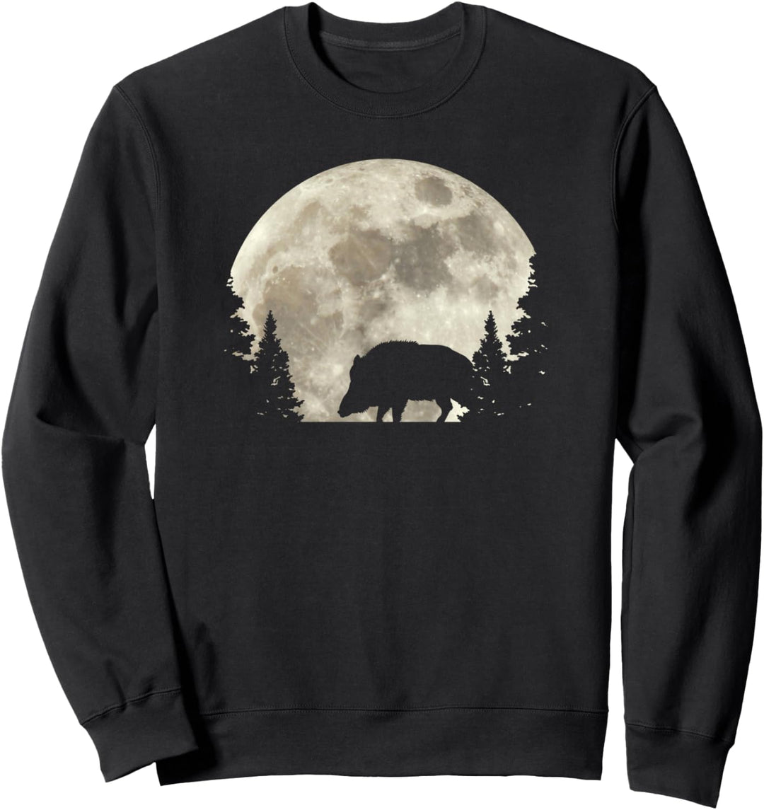 Wildschwein Jäger Geschenk Keiler Wildsau Jagen Jagd Jäger Sweatshirt