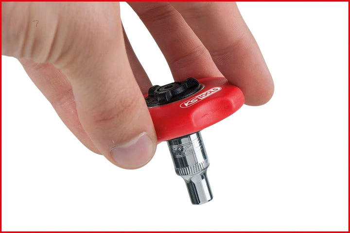 KS Tools 914.1215 Mini-Hand-Umschaltknarren-Satz, 3-teilig, 1/4 Zoll + 3/8 Zoll + 1/2 Zoll