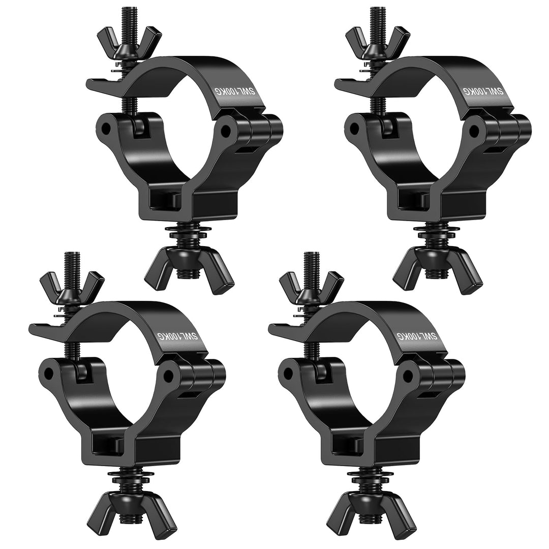 4 Stück Traversen Klammern 48-52mm Truss O Clamp Half Coupler Trussaufnehmer Aluminiumlegierung Trus