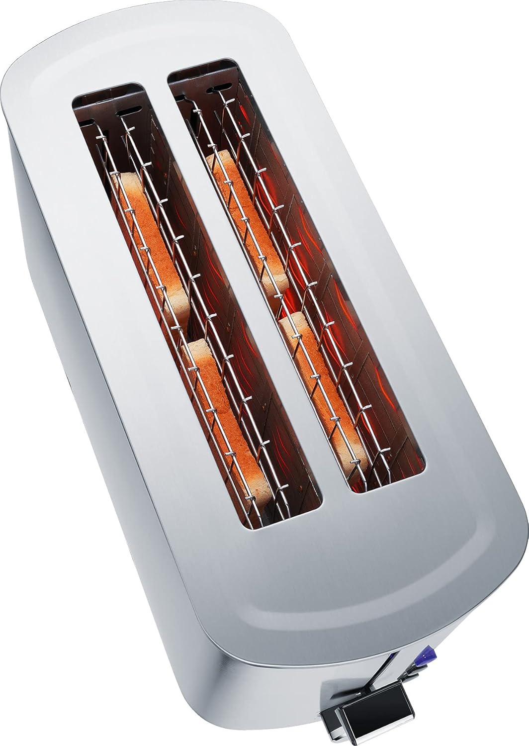 Steba Langschlitztoaster TO 21 Inox | Doppel-Langschlitztoaster | Anti-Fingerprint Edelstahlgeh?use
