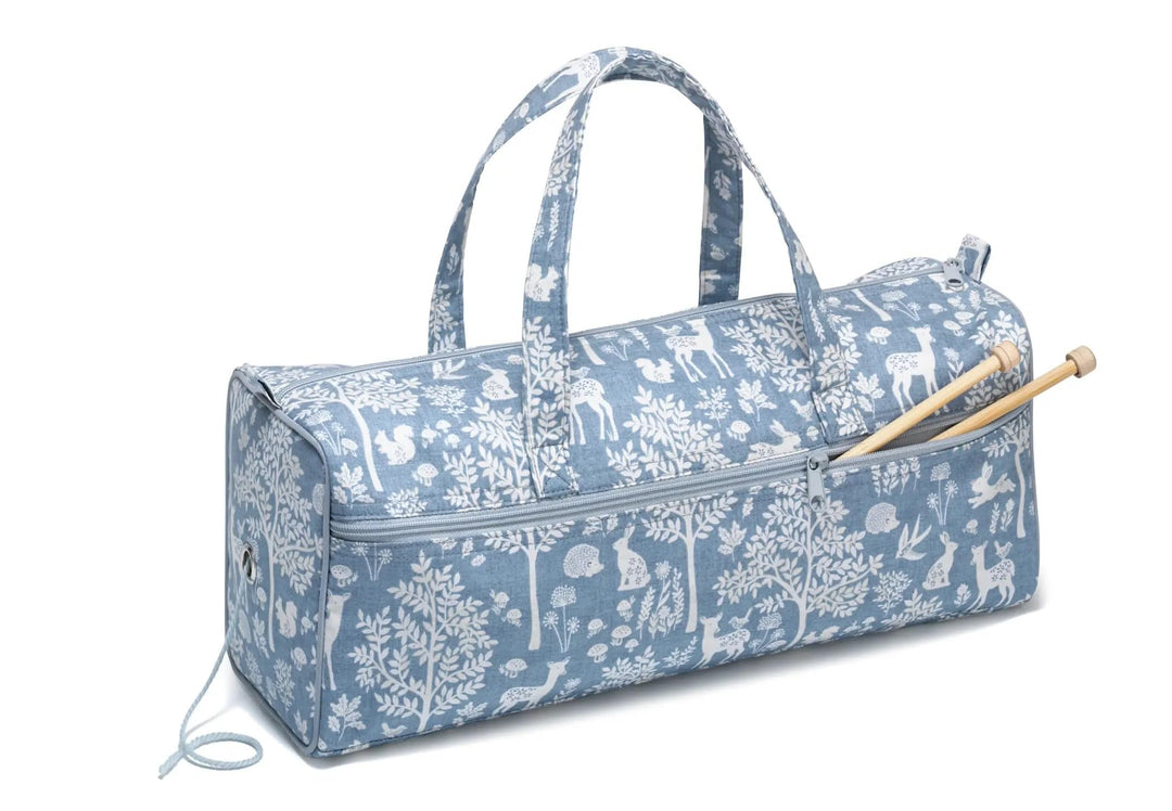 Prym 612655 Handarbeitstasche Woodland, blau